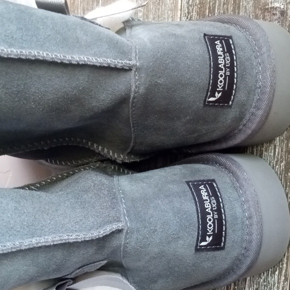 Koolaburra By Ugg Victoria Tall Boot in Stone Grey Size 12 - Picture 2 of 8